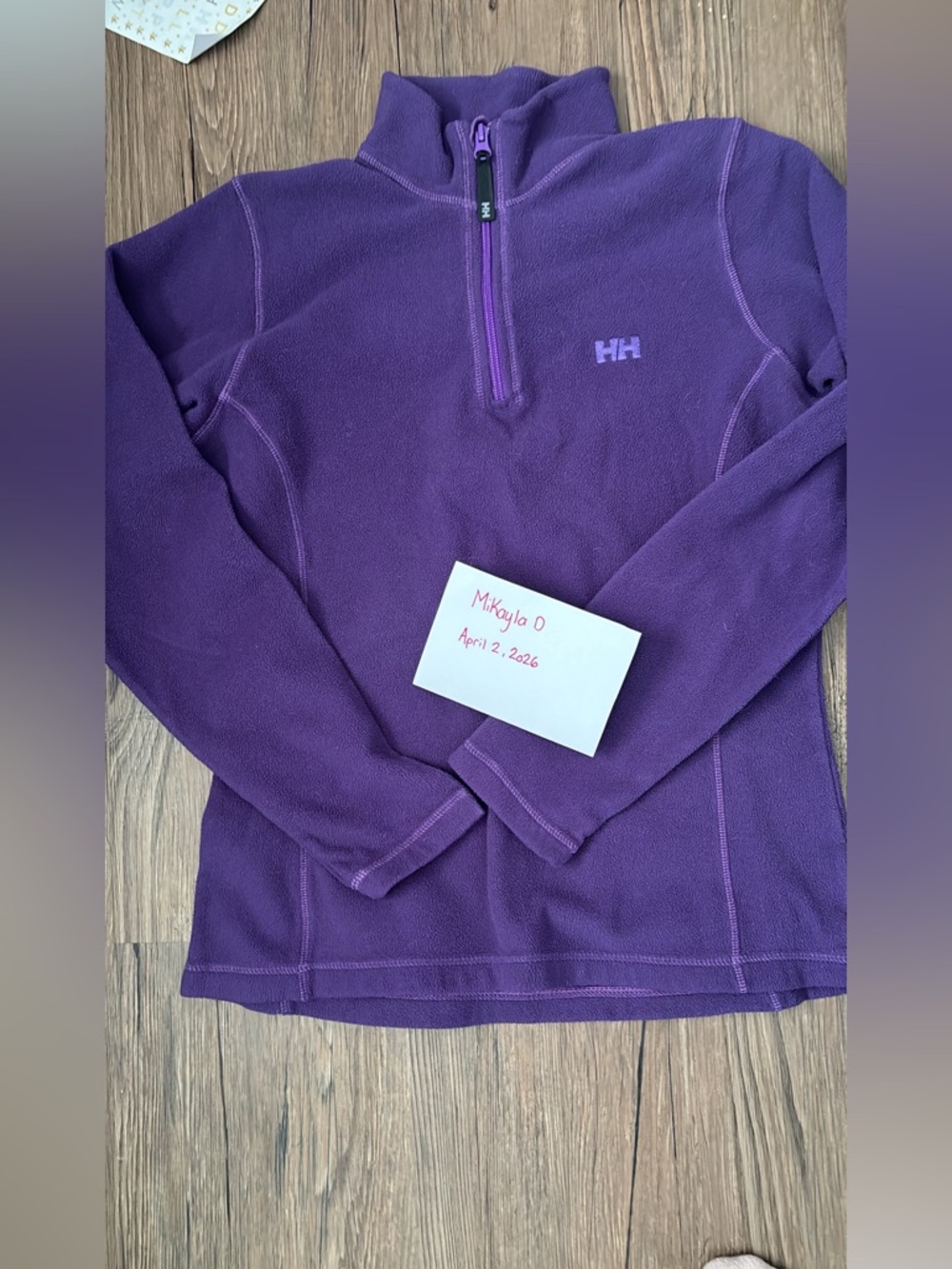 Helly hansen fleece 1/4 zip